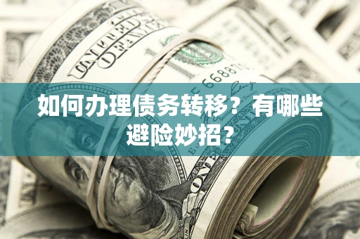 武汉如何办理债务转移?有哪些避险妙招? 武汉如何办理债务转移?有哪些避险妙招?